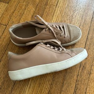 Vince leather and suede sneakers
